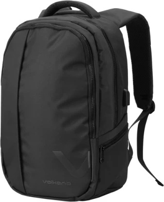 Volkano Midtown Series 15.6" Tech Backpack - Black